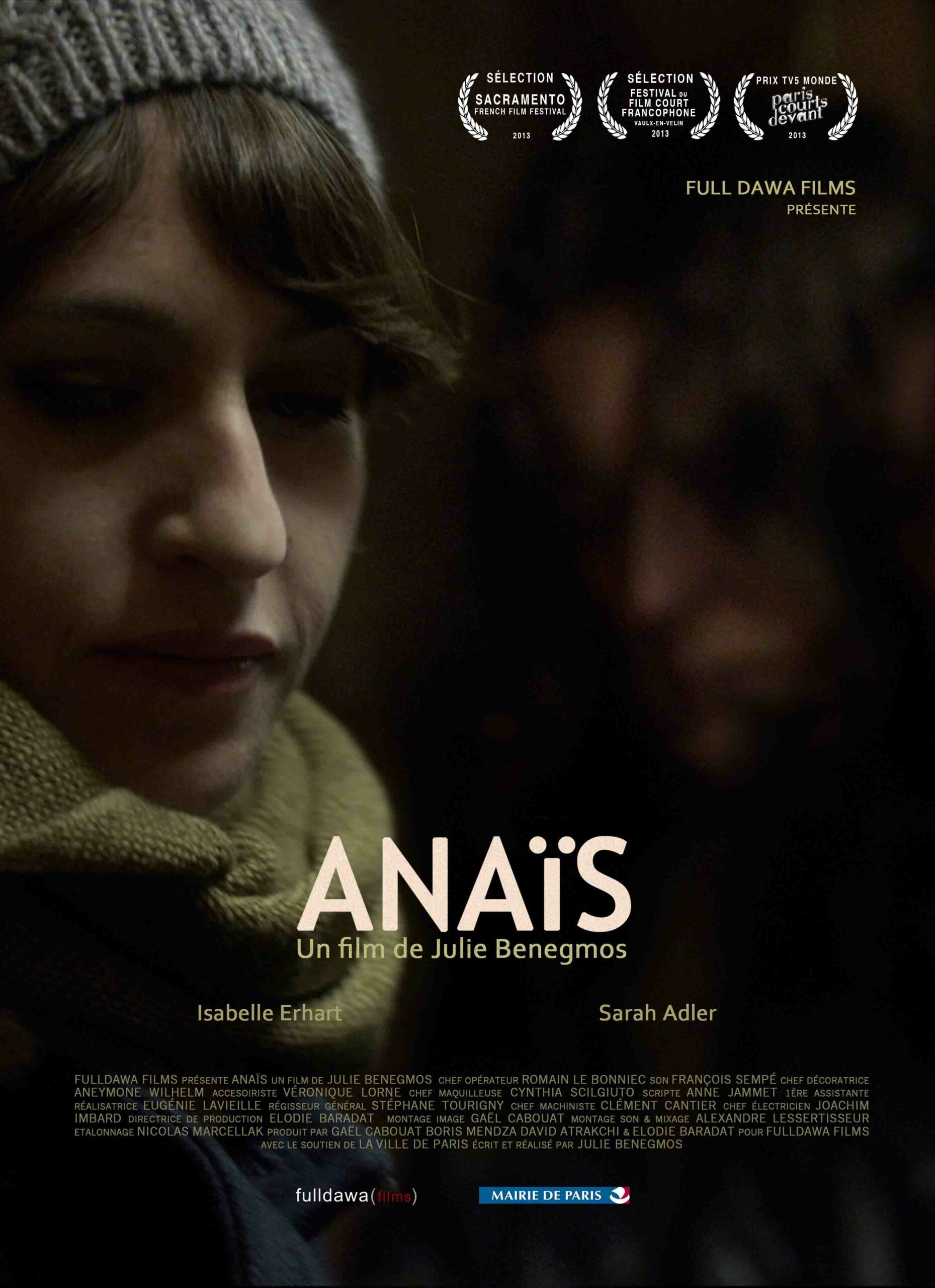 Anaïs, Court-métrage, 2012.